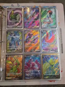 180 Pokemon Card Lot V VMAX EX Full Art Holo Rare AR SR Binder Collection - Image 5