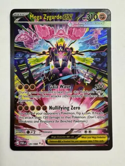 Mega Zygarde EX 120/088 Mega Evolution Full Art Holo Pokemon Perfect Order - Image 1
