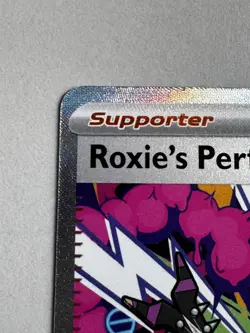 Pokemon Chaos Rising - Roxie’s Performance 121/086 SIR Pack Fresh NM TCG - Image 1