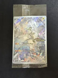 Pokemon TCG N's Reshiram 167/159 Journey Together Holo IR Stamped and Sealed - Image 1