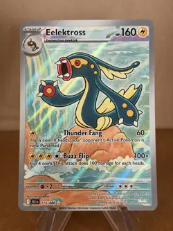 2025 Pokemon TCG Black Bolt Eelektross Illustration Rare 115/086 - Image 1