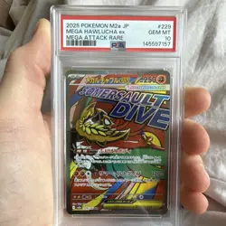 The Pokemon Company Mega Hawlucha ex 229/193 M2a Holo JP PSA 10 Mega Attack - Image 1
