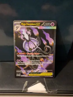POKEMON TCG Pitch Black 115 Mega Chandelure Special Illustration Rare - Image 1