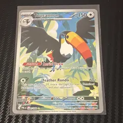2026 Pokemon MEG Pitch Black Toucannon 94 /84 Illustration Rare Full Art Rare - Image 1