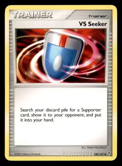 VS Seeker 140/147 Uncommon Supreme Victors Pokemon Lightly Played - Image 1