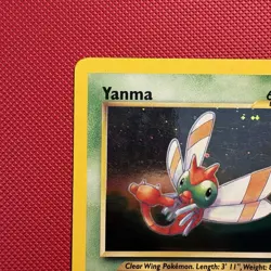Pokemon Vintage Holo Rare Yanma 17/75 Neo Discovery WotC 2001 - Image 2