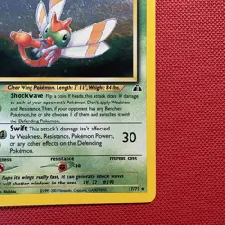Pokemon Vintage Holo Rare Yanma 17/75 Neo Discovery WotC 2001 - Image 4