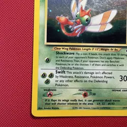 Pokemon Vintage Holo Rare Yanma 17/75 Neo Discovery WotC 2001 - Image 5