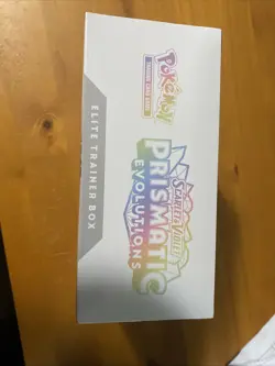 Pokemon Prismatic Evolutions Elite Trainer Box Sealed ETB - Image 5