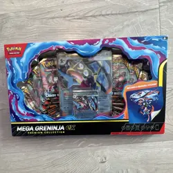 Pokemon TCG: Mega Greninja ex Premium Collection Box Chaos Rising - Image 1