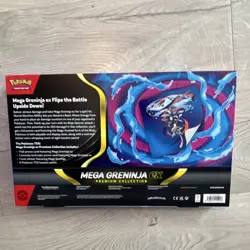 Pokemon TCG: Mega Greninja ex Premium Collection Box Chaos Rising - Image 2