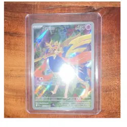 Pokemon Zacian Me02 Phantasmal Flames Illustration Rare Holo 100/094 English - Image 1