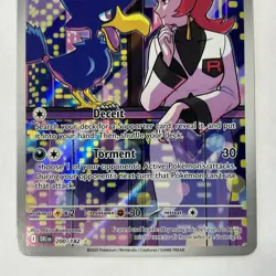 Team Rocket's Murkrow 2025 Pokemon Destined Rivals #200/182 - Image 3