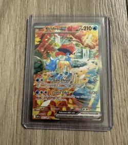 The Pokemon Company Keldeo ex 167/086 Sv: White Flare SIR Holo English 210HP - Image 1