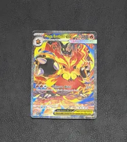 Mega Emboar ex 273/217 Special Illustration Rare Ascended Heroes Pokemon NM - Image 1