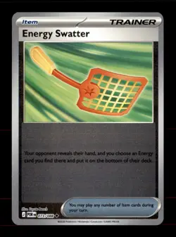 Energy Swatter 073/088 Uncommon Perfect Order Pokemon Reverse Holo Near Mint - Image 1