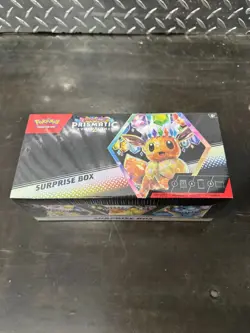 Pokemon TCG Scarlet & Violet Prismatic Evolutions Surprise Box Factory Sealed. - Image 3