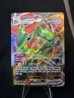 Rayquaza VMAX 111/203 SWSH07: Evolving Skies Holo Ultra Rare Pokemon Tcg - LP - Image 1