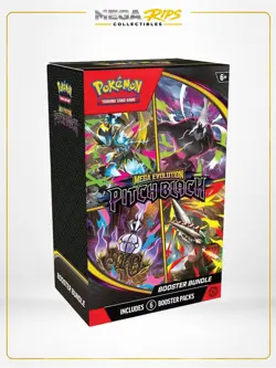 Pokemon TCG Mega Evolution Pitch Black Booster Bundle (Factory Sealed) - Image 1