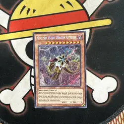 Yu-Gi-Oh Meklord Astro Dragon Asterisk LC5D-EN166 Secret Rare 1st Edition NM - Image 1