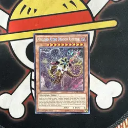 Yu-Gi-Oh Meklord Astro Dragon Asterisk LC5D-EN166 Secret Rare 1st Edition NM - Image 2