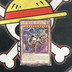 Yu-Gi-Oh Meklord Astro Dragon Asterisk LC5D-EN166 Secret Rare 1st Edition NM - Image 3