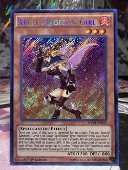 Apple Magician Girl MVP1-ENS15 Secret 1st Edition - NM/M+ - YuGiOh - Image 1