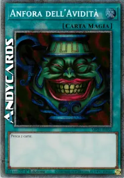 ANFORA DELL'AVIDITA (Pot Of Greed) • Rara Starlight • MP25 IT050 • 1Ed • Yugioh! - Image 1