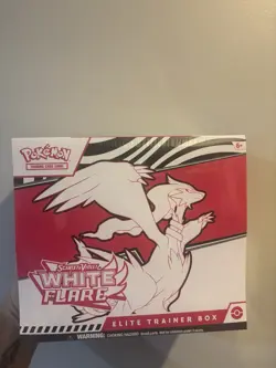 Pokemon White Flare ETB Regular Elite Trainer Box TCG Sealed - Image 1