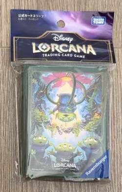 Disney Lorcana - x1 Official Japanese Exclusive sleeves - Toy Story - Alien - Image 1