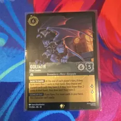 Disney Lorcana Goliath-Clan Leader Character 173/204 Gargoyles - Image 1