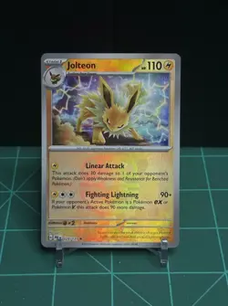 Jolteon Master Ball Pattern 029/131 Prismatic Evolutions Holo EN - Image 1