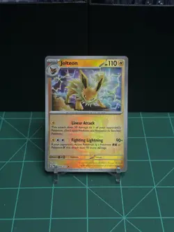 Jolteon Master Ball Pattern 029/131 Prismatic Evolutions Holo EN - Image 3