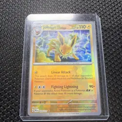 Jolteon (Master Ball Pattern) Holo Rare SV: Prismatic Evolutions 029/131 NM - Image 1