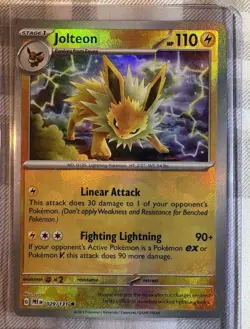 Jolteon (Master Ball Pattern) 029/131 Sv: Prismatic Evolutions Holo - Image 1
