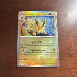 Jolteon (Master Ball Pattern) 029/131 Sv: Prismatic Evolutions Holo - Image 1