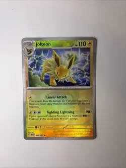 Jolteon (Master Ball Pattern) 029/131 Sv: Prismatic Evolutions Holo - Image 1