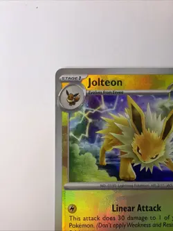 Jolteon (Master Ball Pattern) 029/131 Sv: Prismatic Evolutions Holo - Image 2