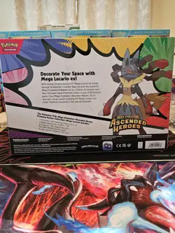Pokemon TCG Mega Lucario ex Premium Poster Collection Box - Ascended Heroes - Image 2
