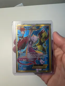 Mewtwo EX 163/162 Breakthrough Full Art Holo Secret Rare English Pokemon TCG - Image 3