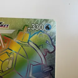 [US SELLER] Pokemon S-Chinese Blastoise VMAX HR CS3bC 160 Exclusive Rainbow Card - Image 3