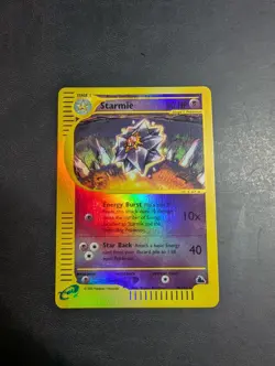Starmie Skyridge Reverse Foil Holo Rare 30/144 Pokemon Card English - Image 2