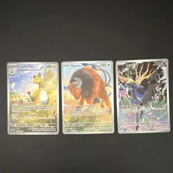 Pokemon Chaos Rising 3-Card Lot- Ampharos, Tauros, and Xerneas Holo Full Art - Image 2