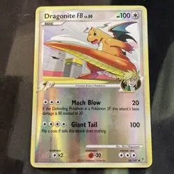 Dragonite FB 56/147 Supreme Victors Reverse Holo Pokemon Card MP Condition - Image 1