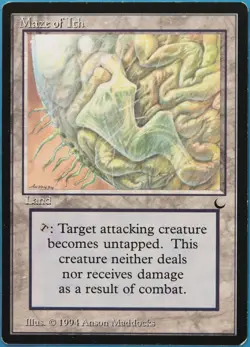 Maze of Ith The Dark PLD Land Uncommon MAGIC MTG CARD (ID# 522491) ABUGames - Image 1