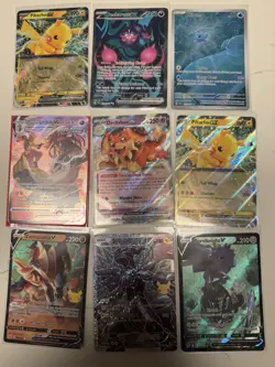 Nintendo Pokemon TCG 57-Card Lot V/VMAX/EX Full Art Foil English - Image 4