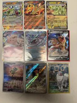 Nintendo Pokemon TCG 57-Card Lot V/VMAX/EX Full Art Foil English - Image 5