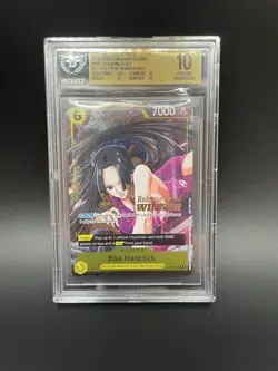 2026 One Piece Boa Hancock Pre Release Event Winner P-115 BGS 10 PRISTINE - Image 1