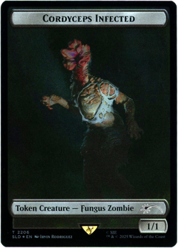 Cordyceps Infected (Rainbow Foil) 2206 Secret Lair Drop The Last of Us Part II - Image 1