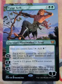 Tyvar Kell (Borderless) MTG Kaldheim (KHM) (NM) - Image 1